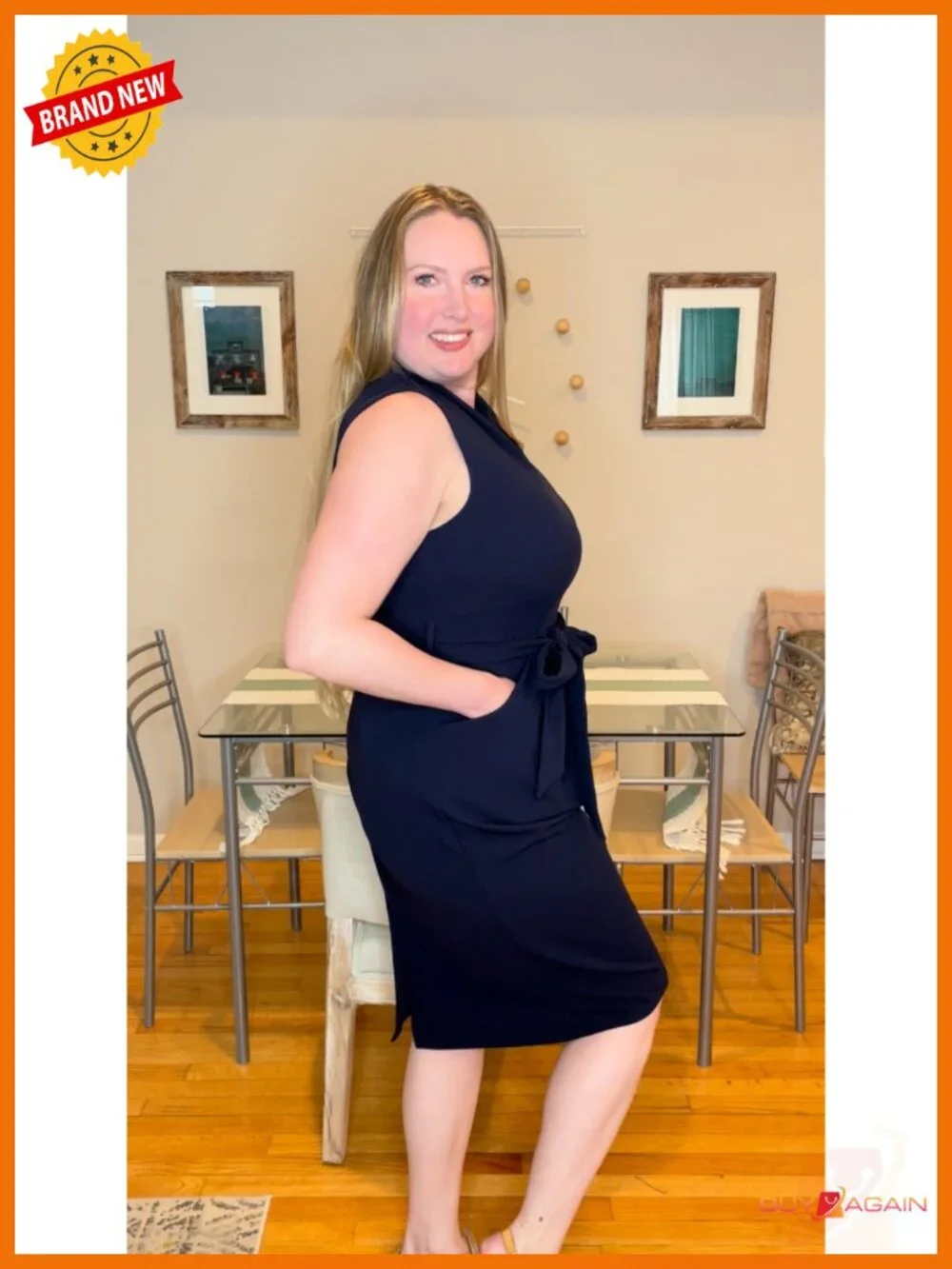 N/A sleeveless bodycon